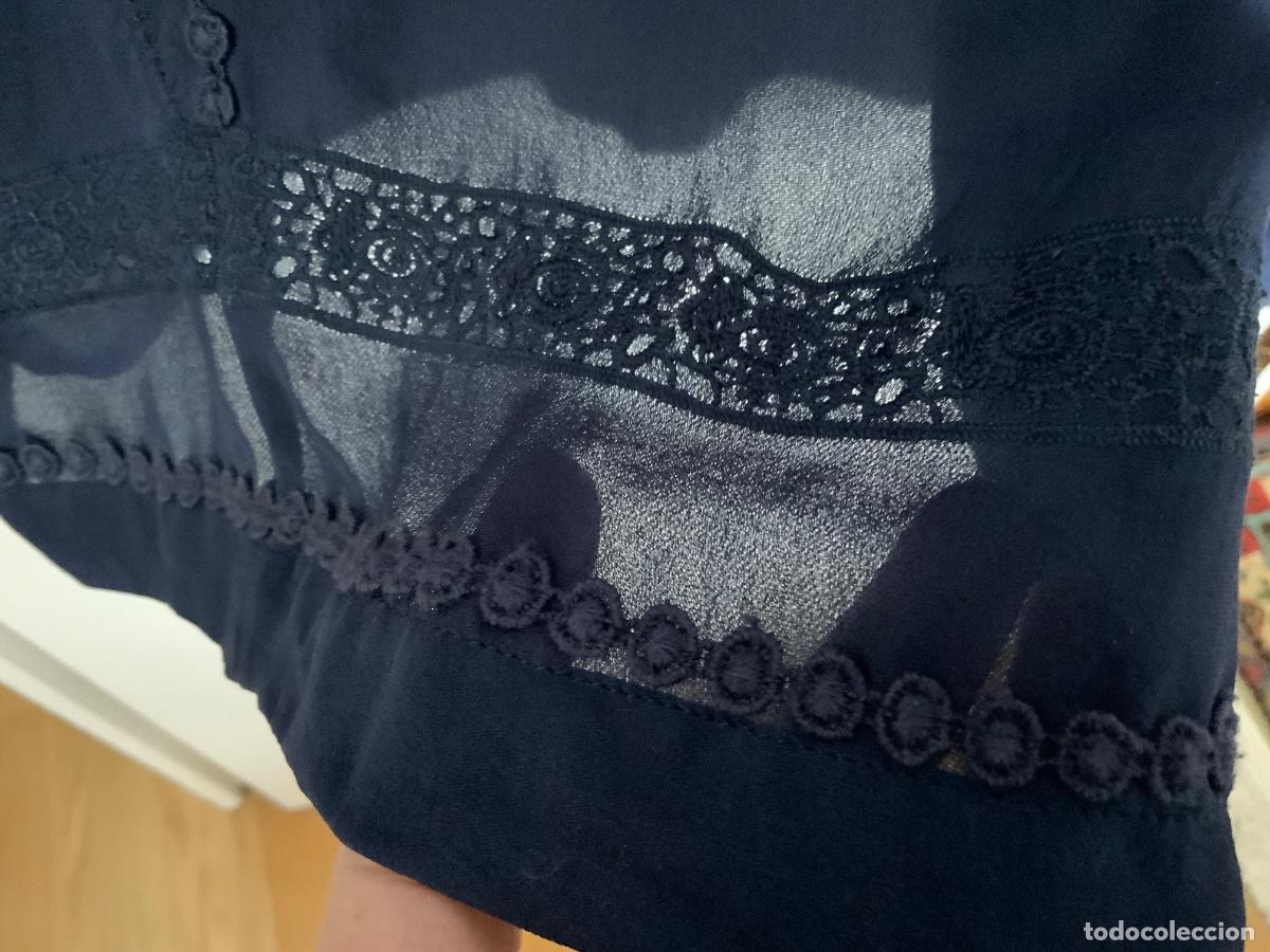 Vintage: VESTIDO DE SEDA MASSIMO DUTTI TALLA 44 - Foto 4