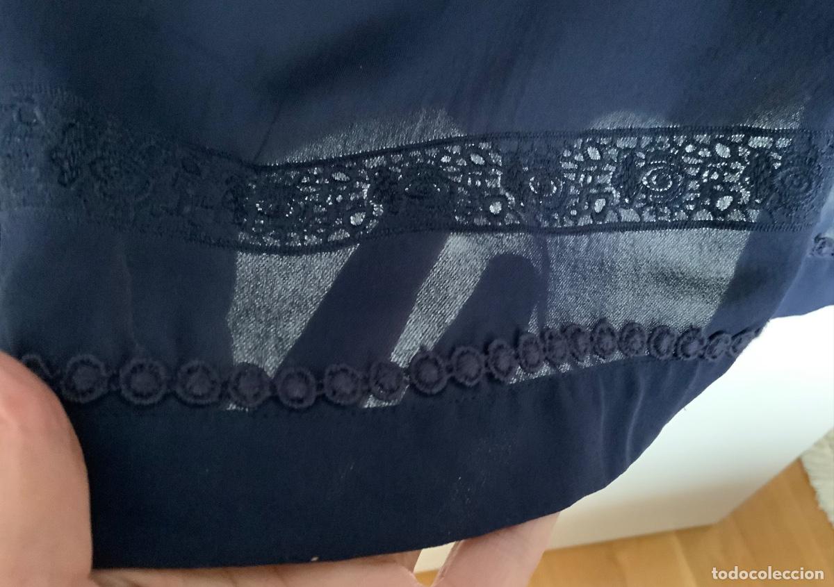 Vintage: VESTIDO DE SEDA MASSIMO DUTTI TALLA 44 - Foto 6