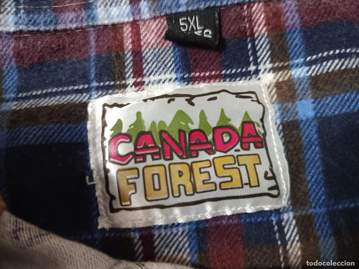 Vintage: CAMISA CANAD&Aacute; FOREST TALLA 5XL - Foto 4