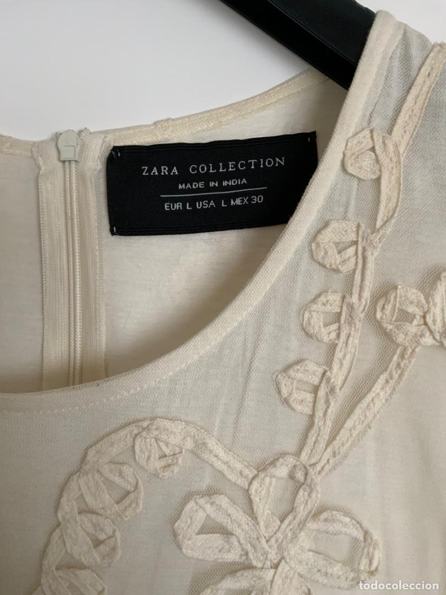 Vintage: VESTIDO ZARA COLLECTION TALLA - Foto 4