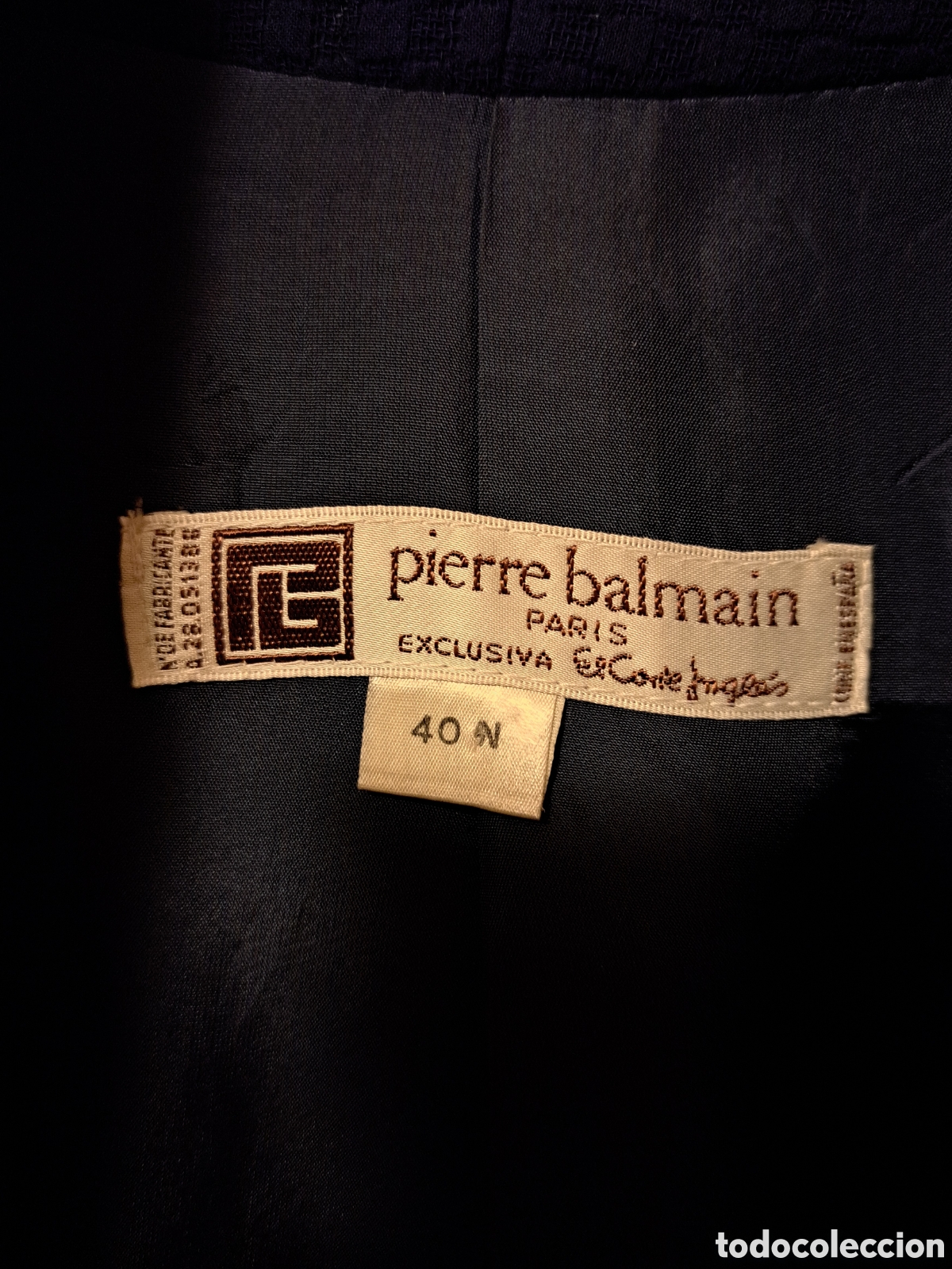 Vintage: Abrigo BALMAIN vintage - Foto 2