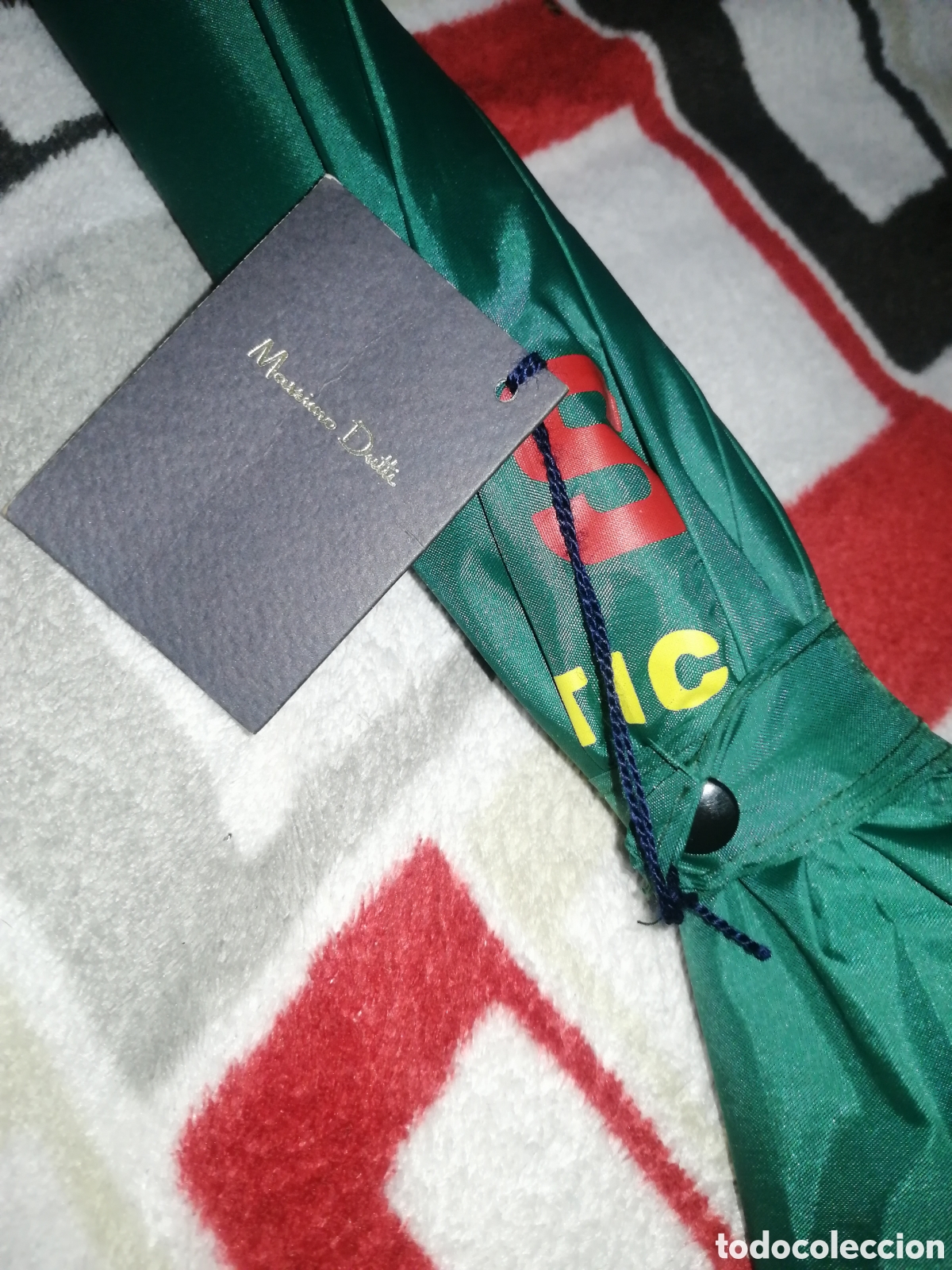 Vintage: Paraguas Massimo Dutti, verde nuevo - Foto 4