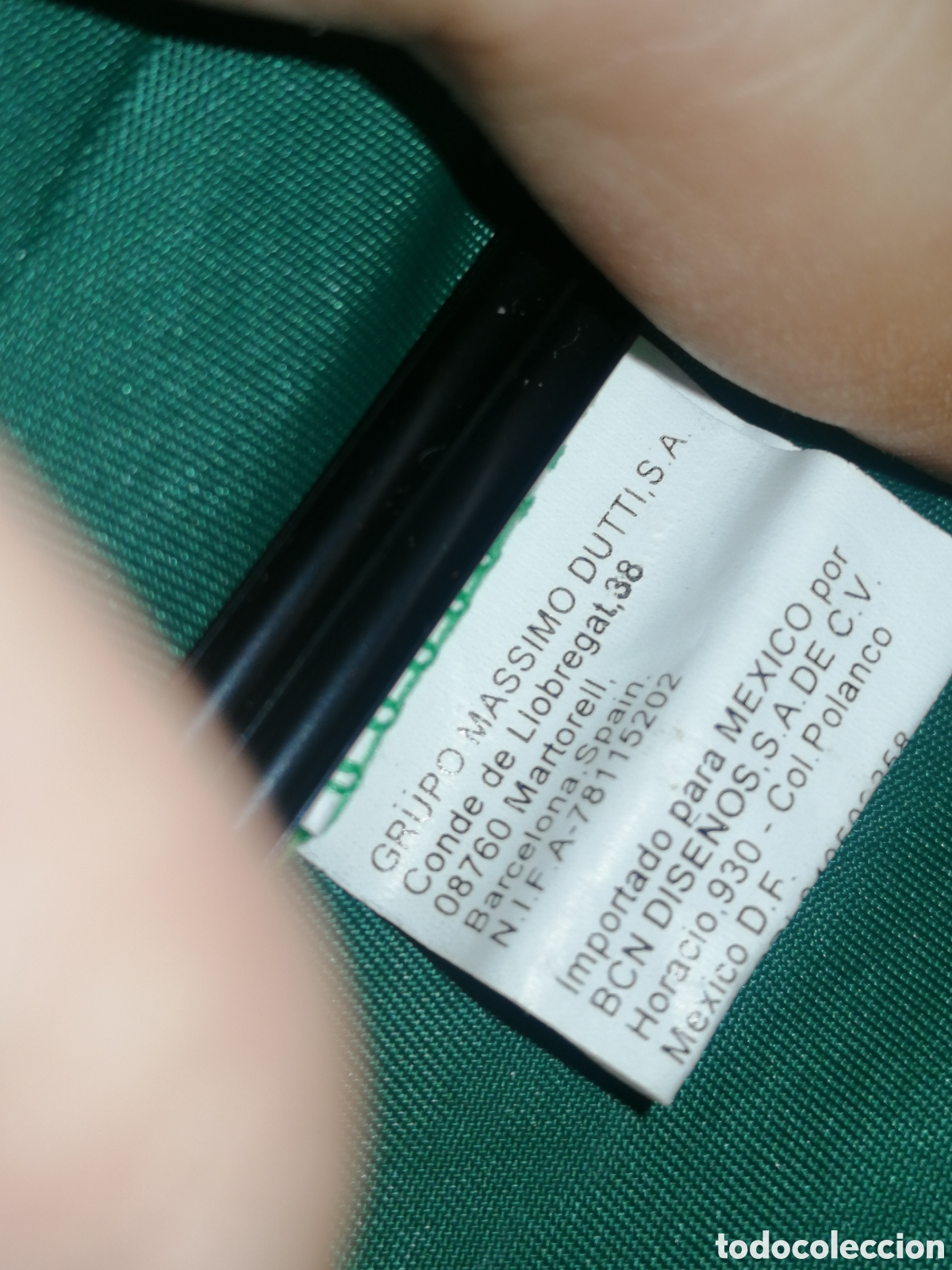 Vintage: Paraguas Massimo Dutti, verde nuevo - Foto 7