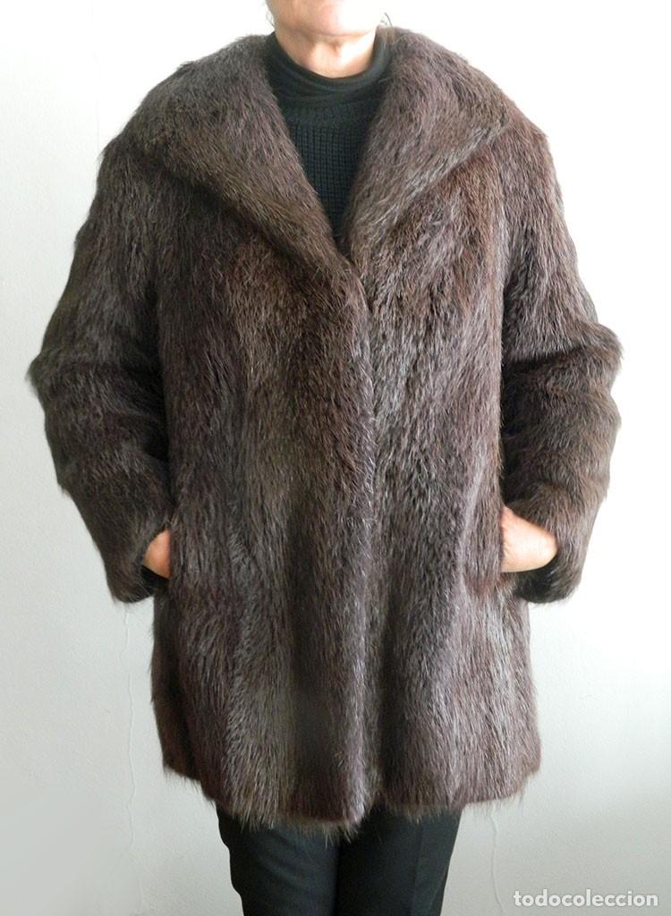 Vintage: Chaquet&oacute;n de piel de vis&oacute;n - Foto 1