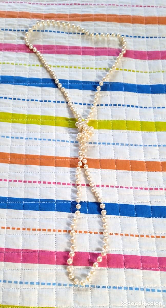 Vintage: COLLAR BISUTERIA DE PERLITAS - Foto 1