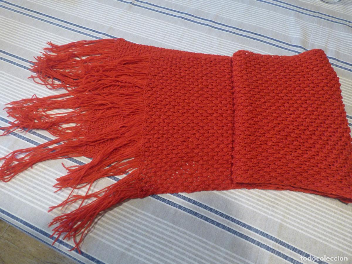 Vintage: Bufanda vintage.Hecha a mano. - Foto 1