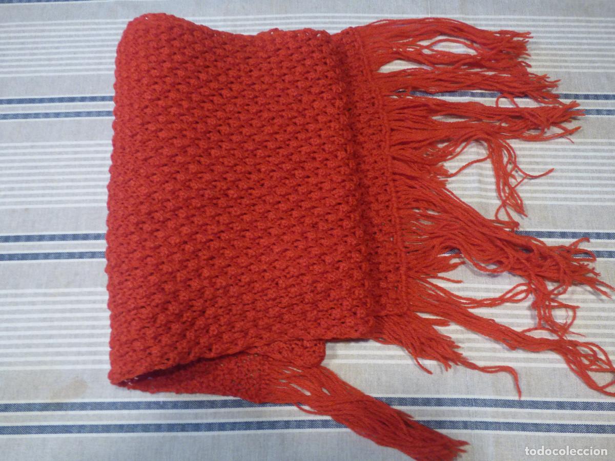 Vintage: Bufanda vintage.Hecha a mano. - Foto 2