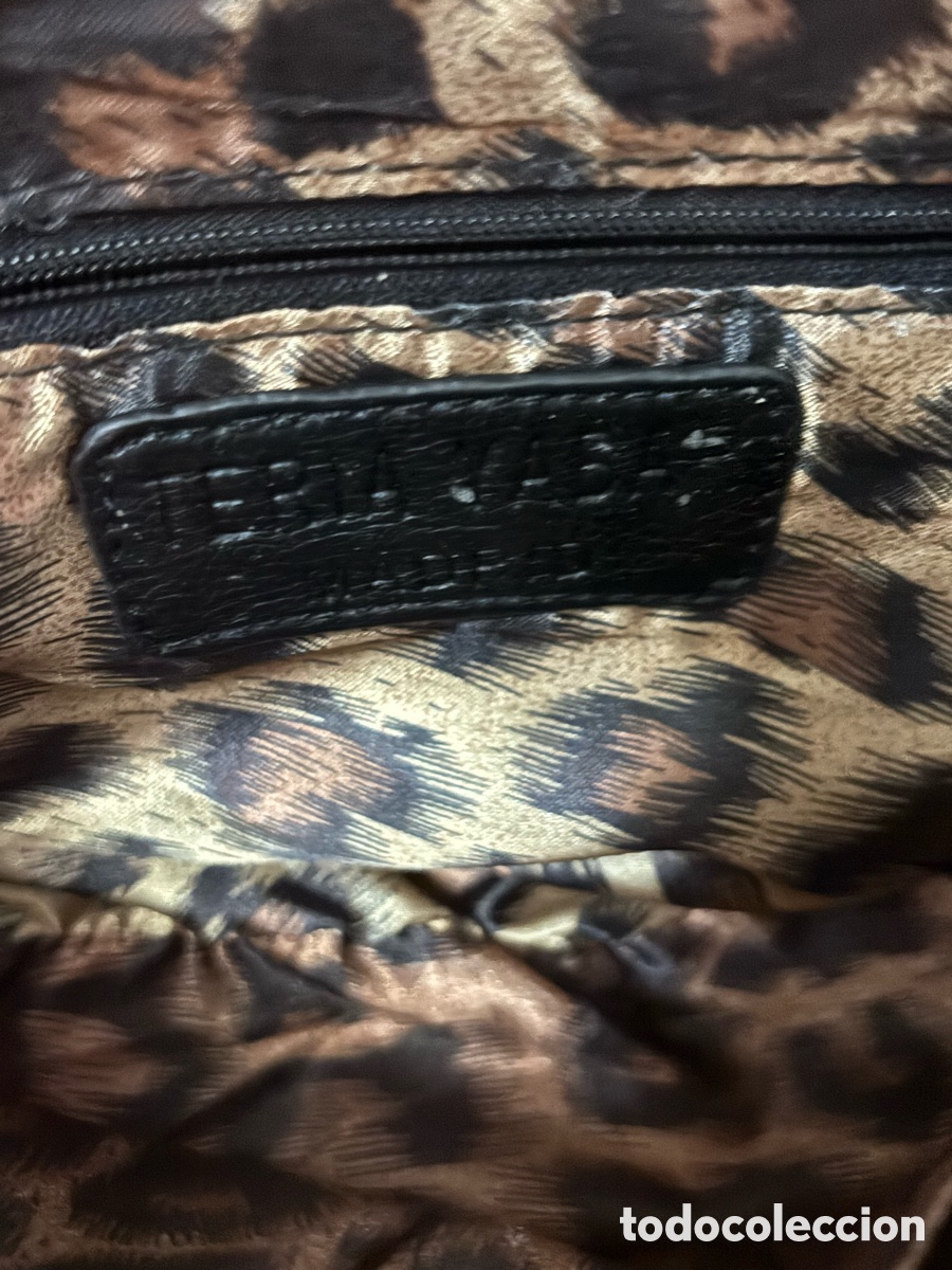 Vintage: Bolso granate teria yabar - Foto 2