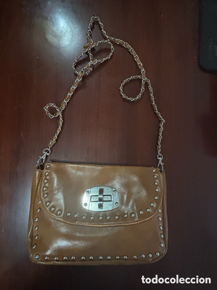 Vintage: Bolso marr&oacute;n teria yabar - Foto 1