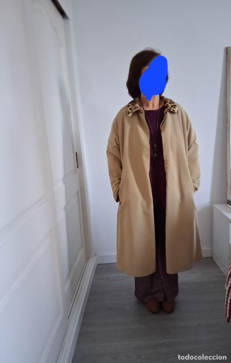 Vintage: Gabardina beige con forro - Foto 1