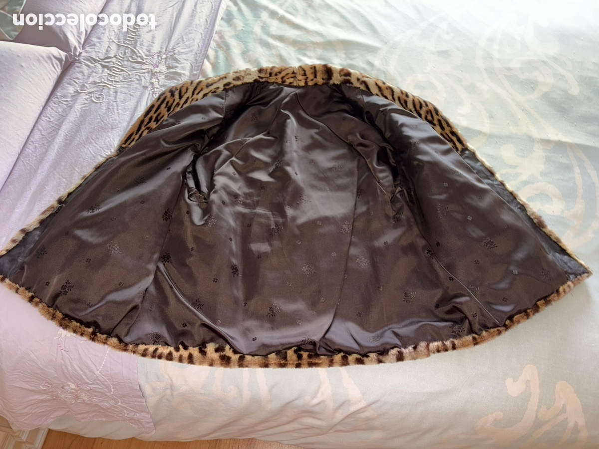 Vintage: Chaquet&oacute;n ocelote como nuevo. - Foto 3