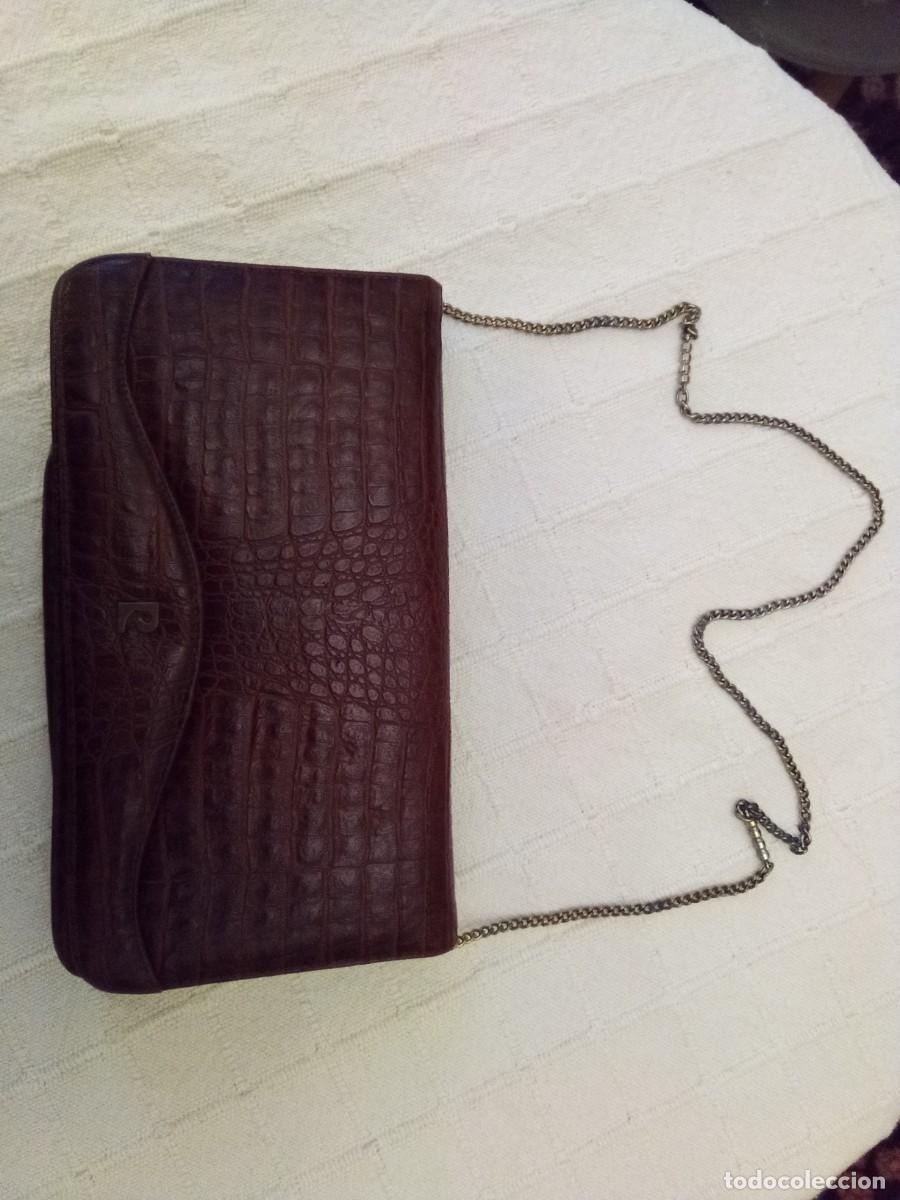 Vintage: Bolso de cocodrilo de Pierre Cardin - Foto 2