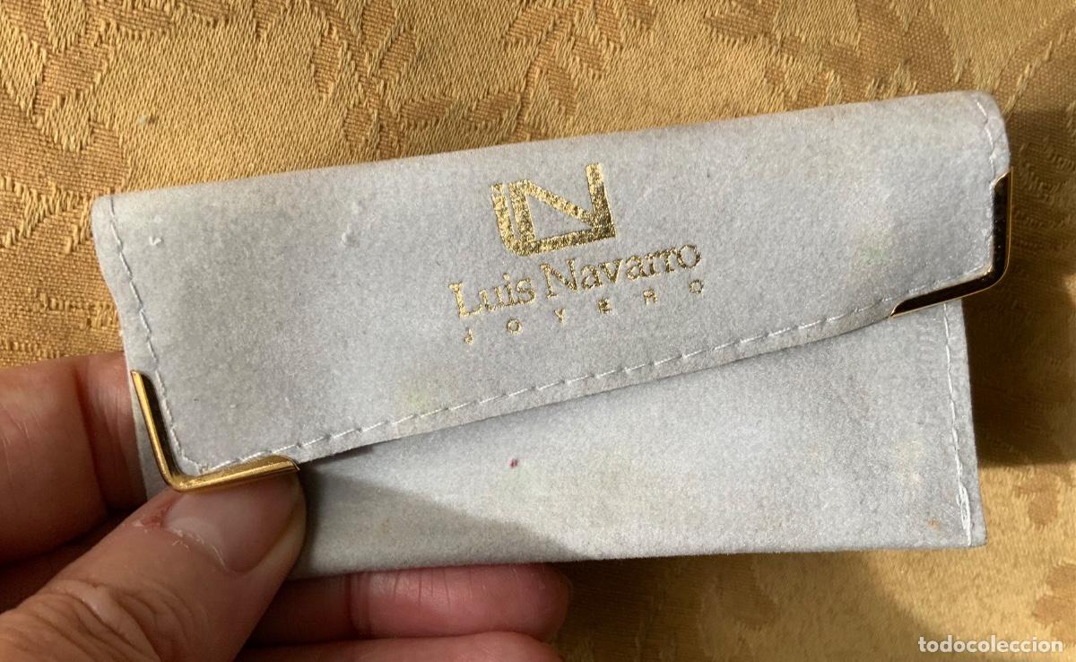 Vintage: PASADOR DE CORBATA DE PLATA DE LEY CHAPADA EN ORO - Foto 9