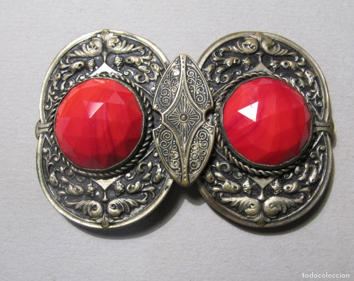 Vintage: broche hebilla de cintur&oacute;n vintage - Foto 1