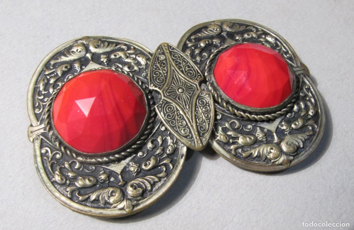 Vintage: broche hebilla de cintur&oacute;n vintage - Foto 4