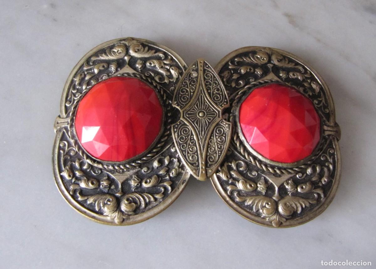 Vintage: broche hebilla de cintur&oacute;n vintage - Foto 5
