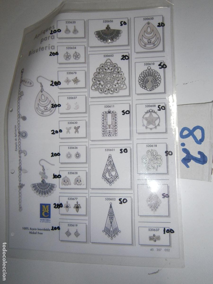 Vintage: MUESTRARIO COMPLEMENTOS CON ALGUNOS ARTICULOS DE VENTA - Foto 1