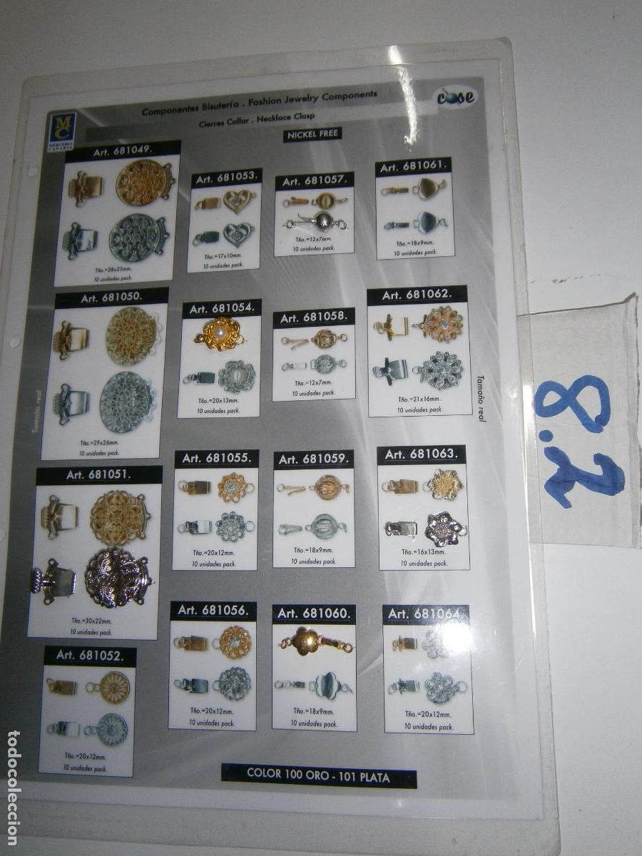 Vintage: MUESTRARIO COMPLEMENTOS CON ALGUNOS ARTICULOS DE VENTA - Foto 1