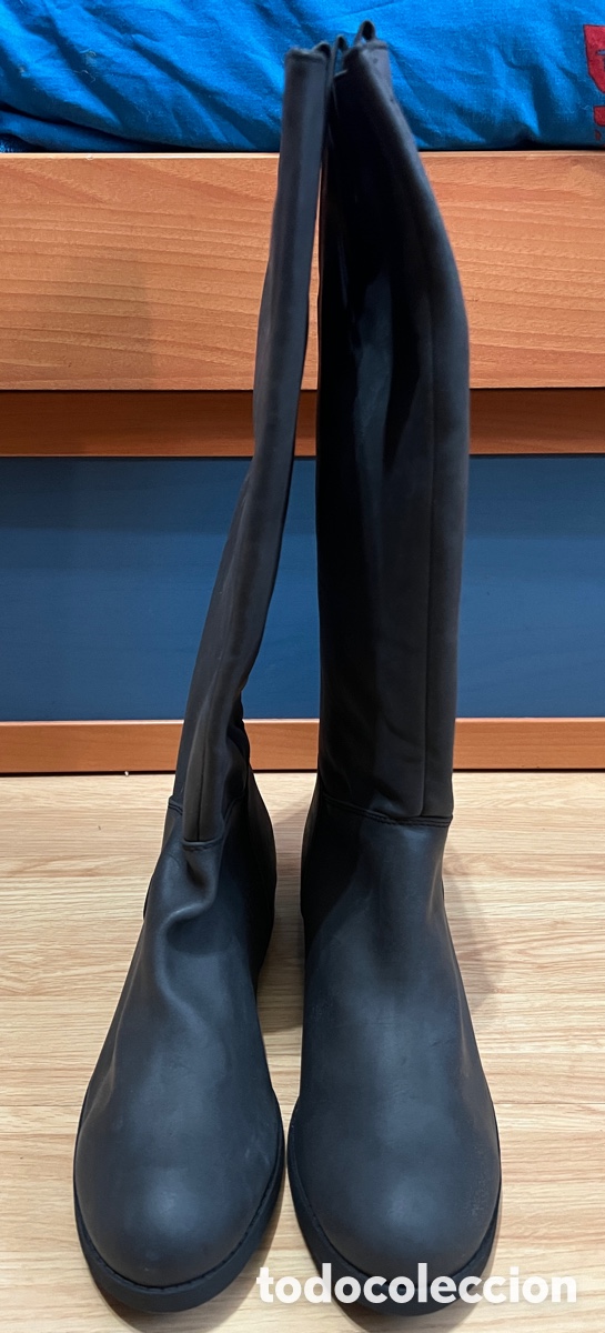 Vintage: Botas altas grises T/41 nuevas - Foto 2