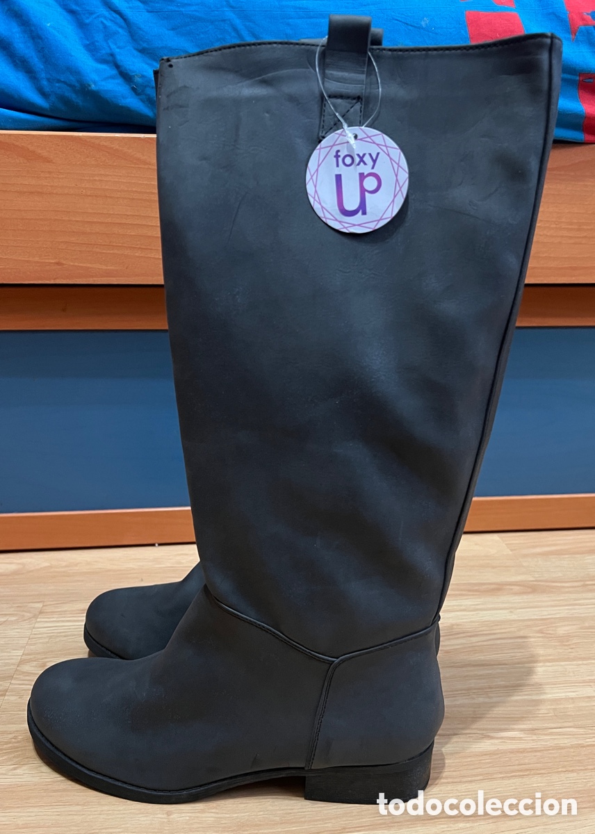 Vintage: Botas altas grises T/41 nuevas - Foto 3