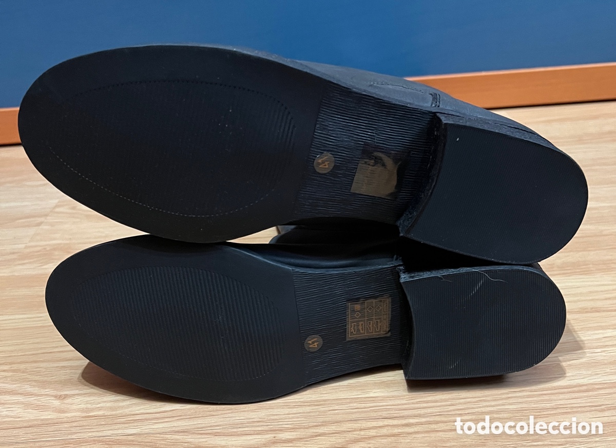 Vintage: Botas altas grises T/41 nuevas - Foto 5