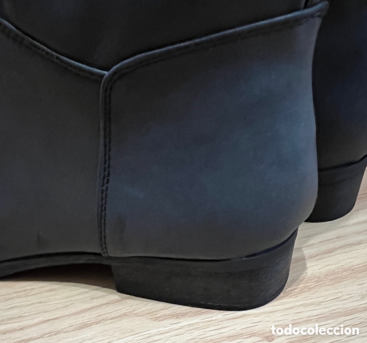 Vintage: Botas altas grises T/41 nuevas - Foto 8