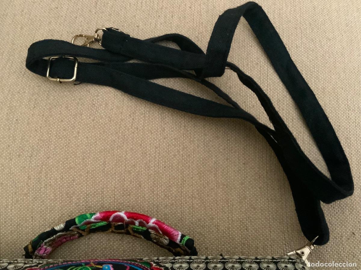 Vintage: BOLSO BORDADO FLORES - Foto 16