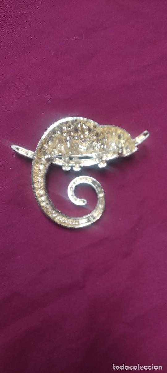Vintage: BROCHE CAMALEON EN PEDRERIA - Foto 6