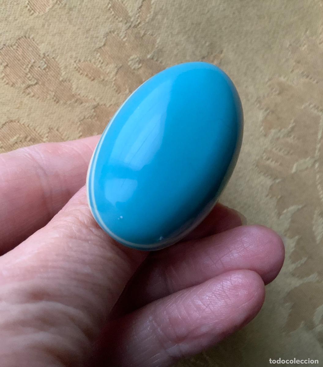 Vintage: ANILLO XL DE HUESO y AZUL TURQUESA - Foto 6