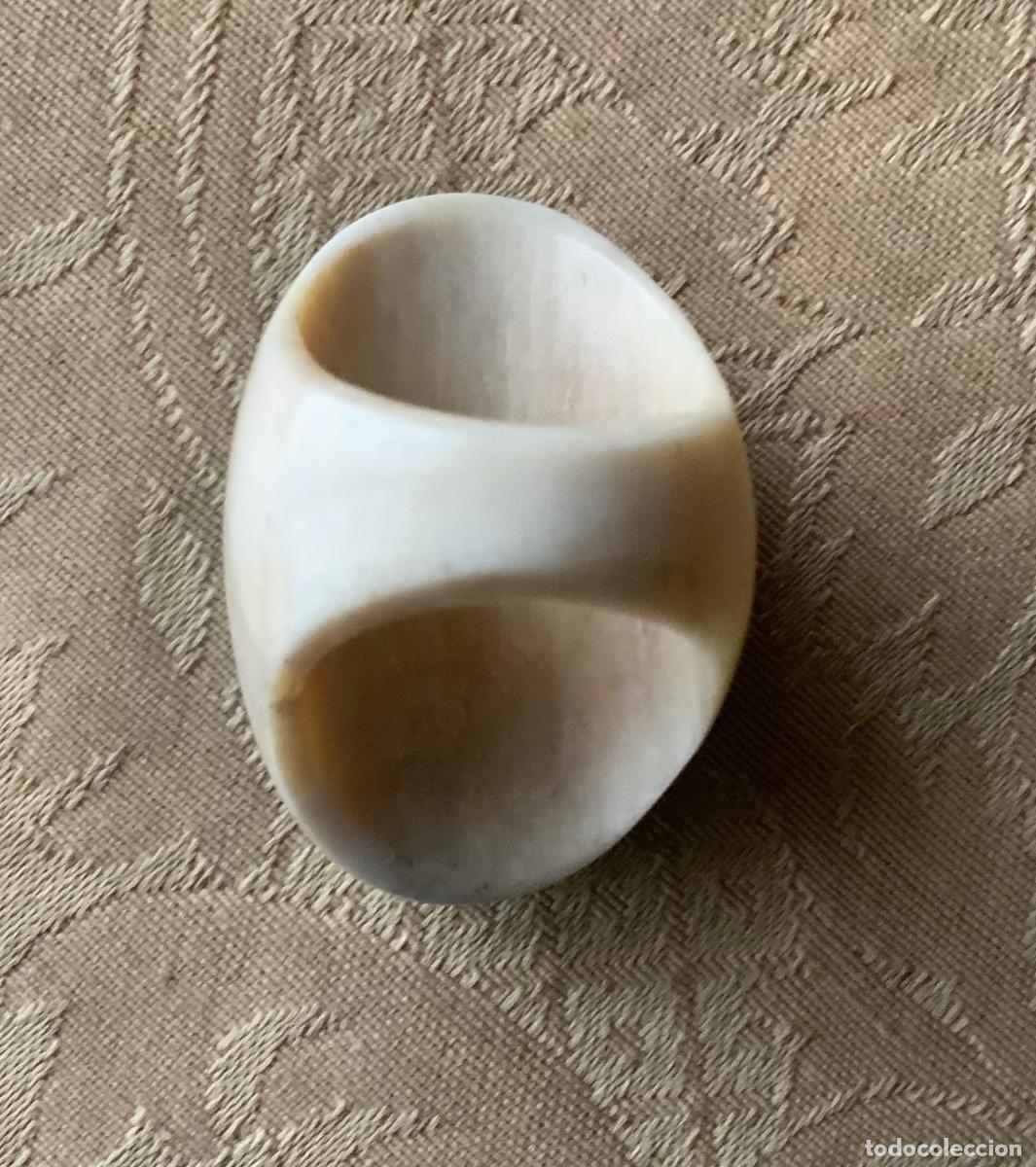 Vintage: ANILLO XL DE HUESO y AZUL TURQUESA - Foto 11