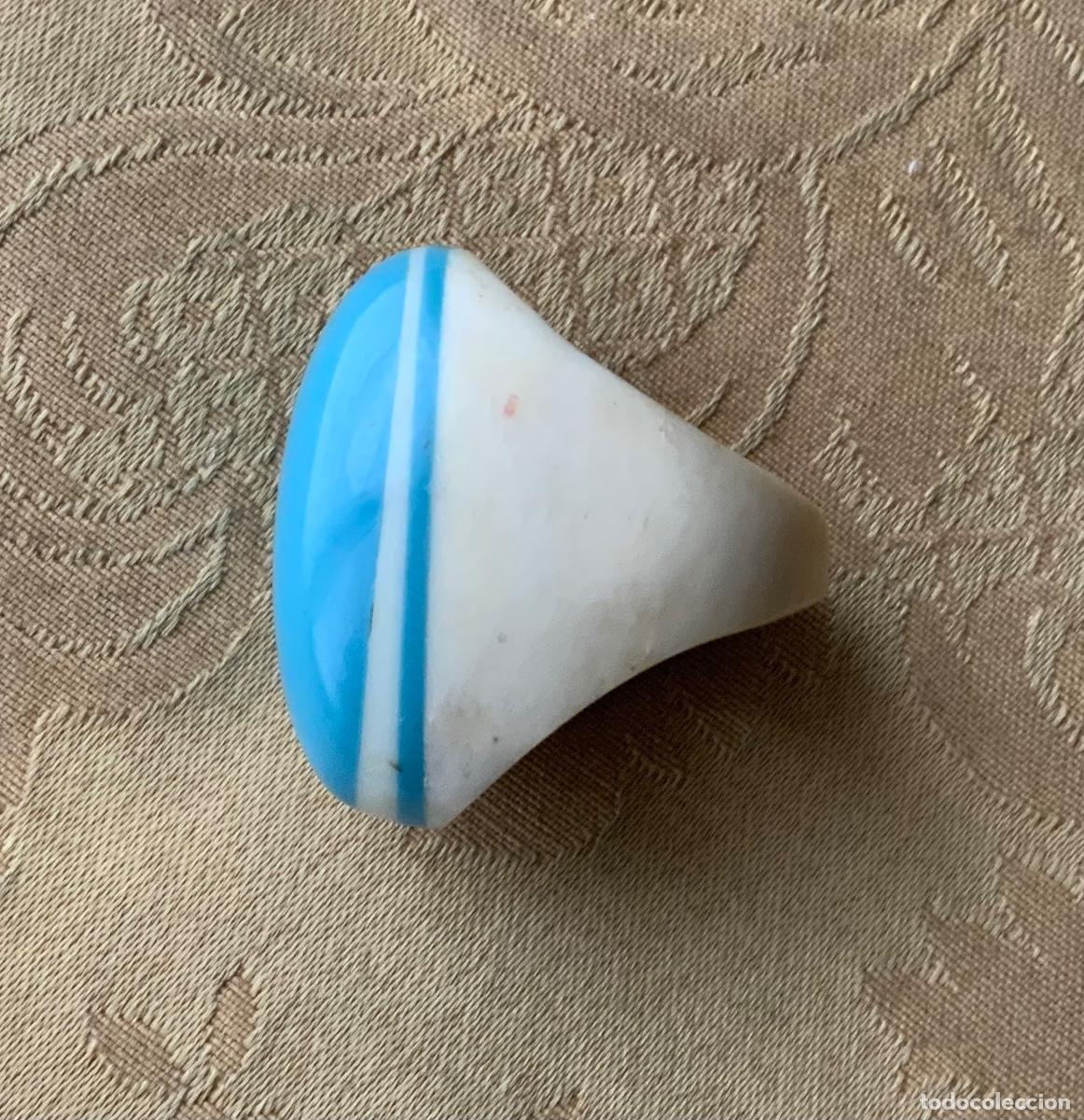 Vintage: ANILLO XL DE HUESO y AZUL TURQUESA - Foto 13