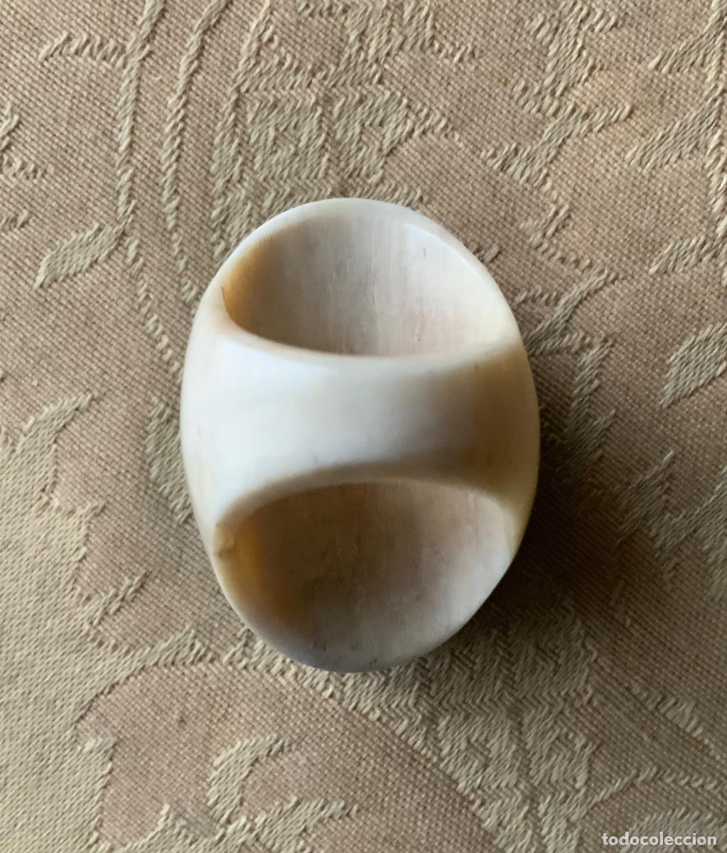 Vintage: ANILLO XL DE HUESO y AZUL TURQUESA - Foto 14