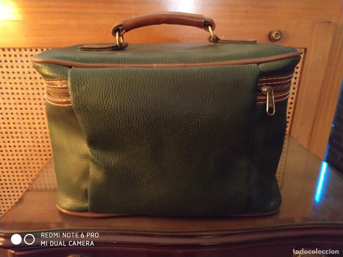 Vintage: Neceser de piel con asa - Foto 2