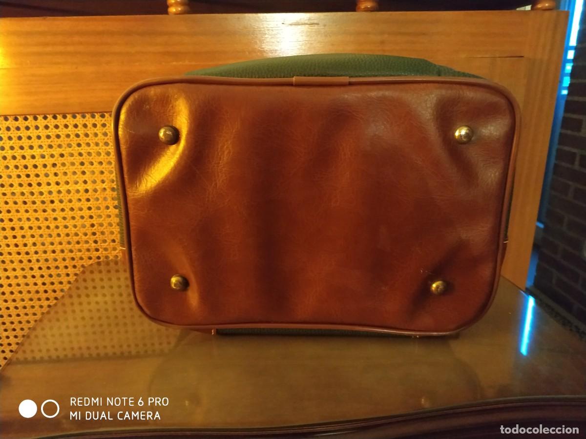 Vintage: Neceser de piel con asa - Foto 3