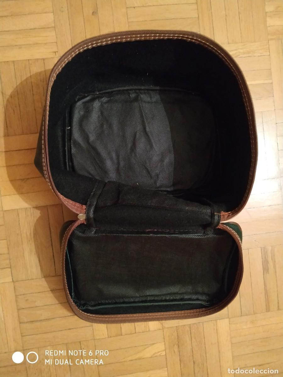 Vintage: Neceser de piel con asa - Foto 4