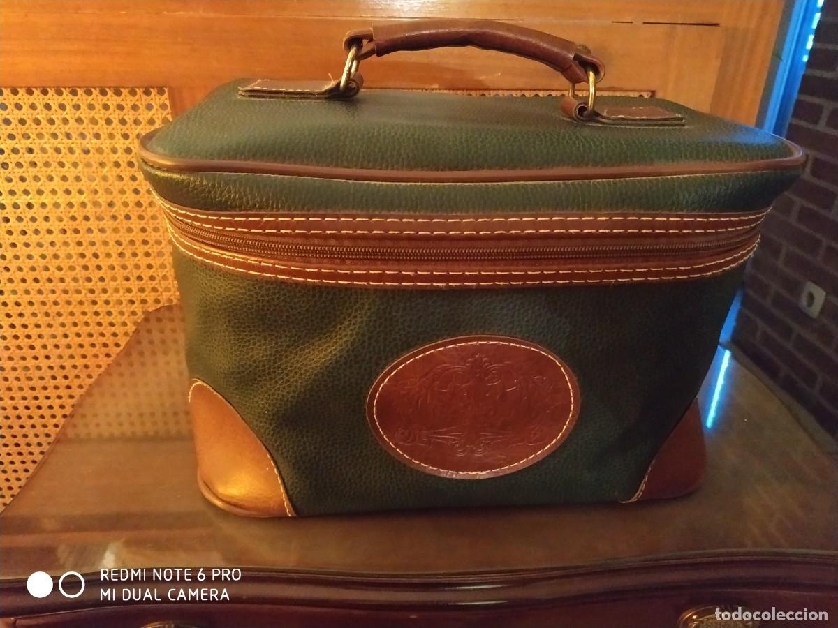 Vintage: Neceser de piel con asa - Foto 1