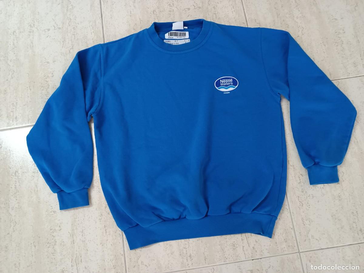 Vintage: SUDADERA NESTLE WATERS MARCA MARSH TALLA S - Foto 2