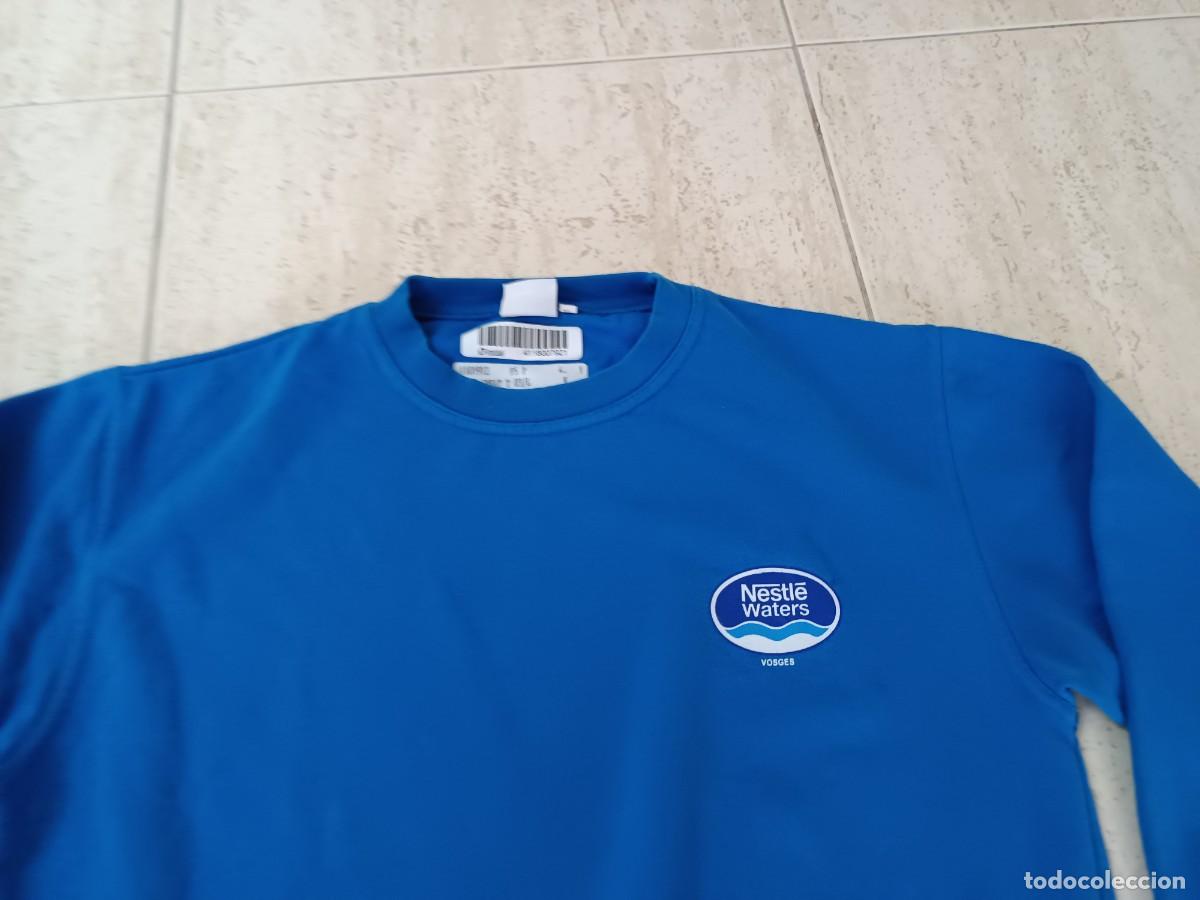 Vintage: SUDADERA NESTLE WATERS MARCA MARSH TALLA S - Foto 3