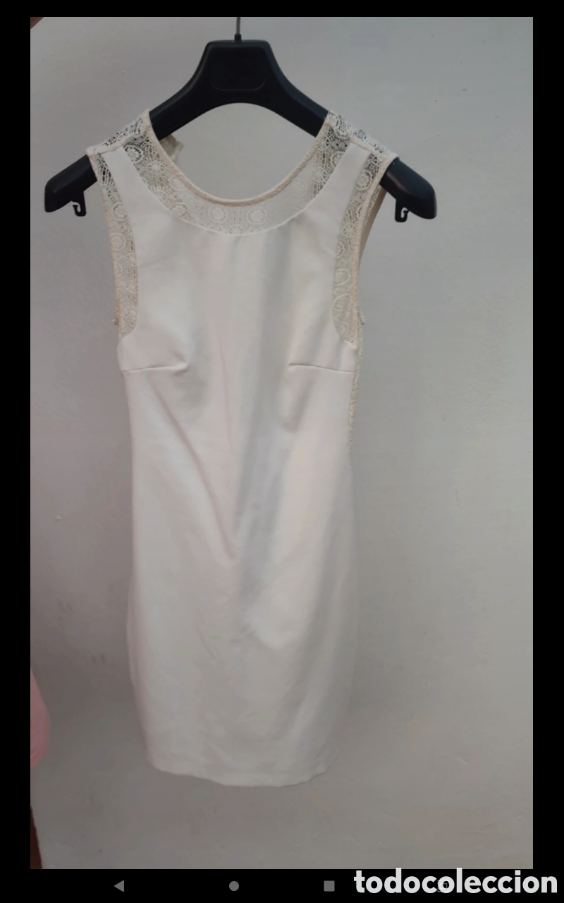 Vintage: VESTIDO BLANCO DE ZARA - Foto 5