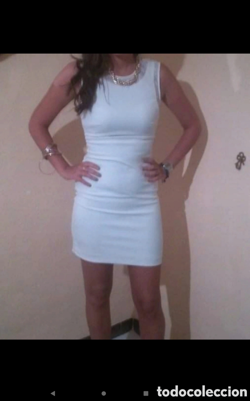 Vintage: VESTIDO BLANCO DE ZARA - Foto 2