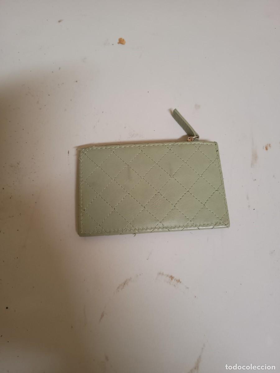 Vintage: Cartera tarjetero verde - Foto 1