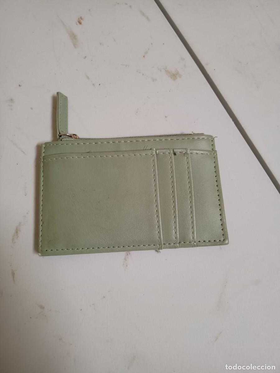 Vintage: Cartera tarjetero verde - Foto 2