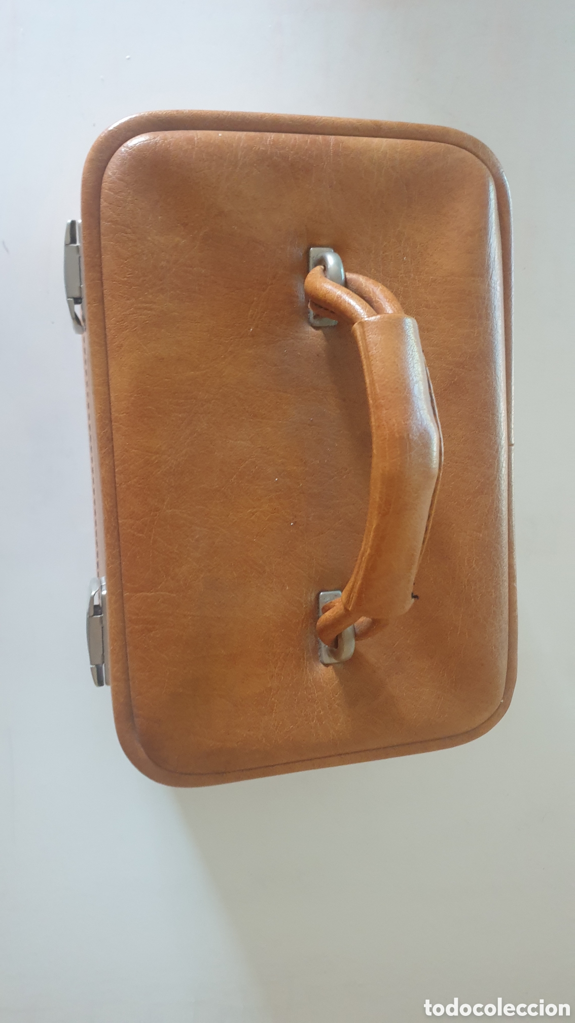 Vintage: NECESER DE MANO MARR&Oacute;N - Foto 2