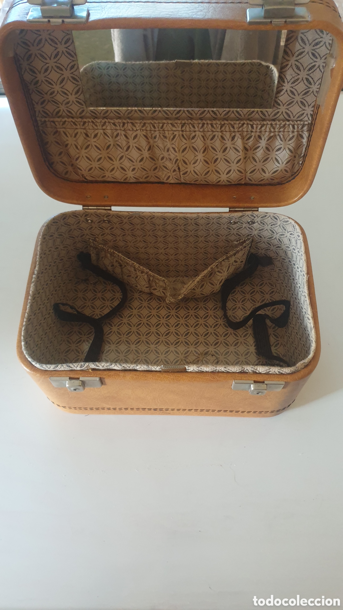 Vintage: NECESER DE MANO MARR&Oacute;N - Foto 3