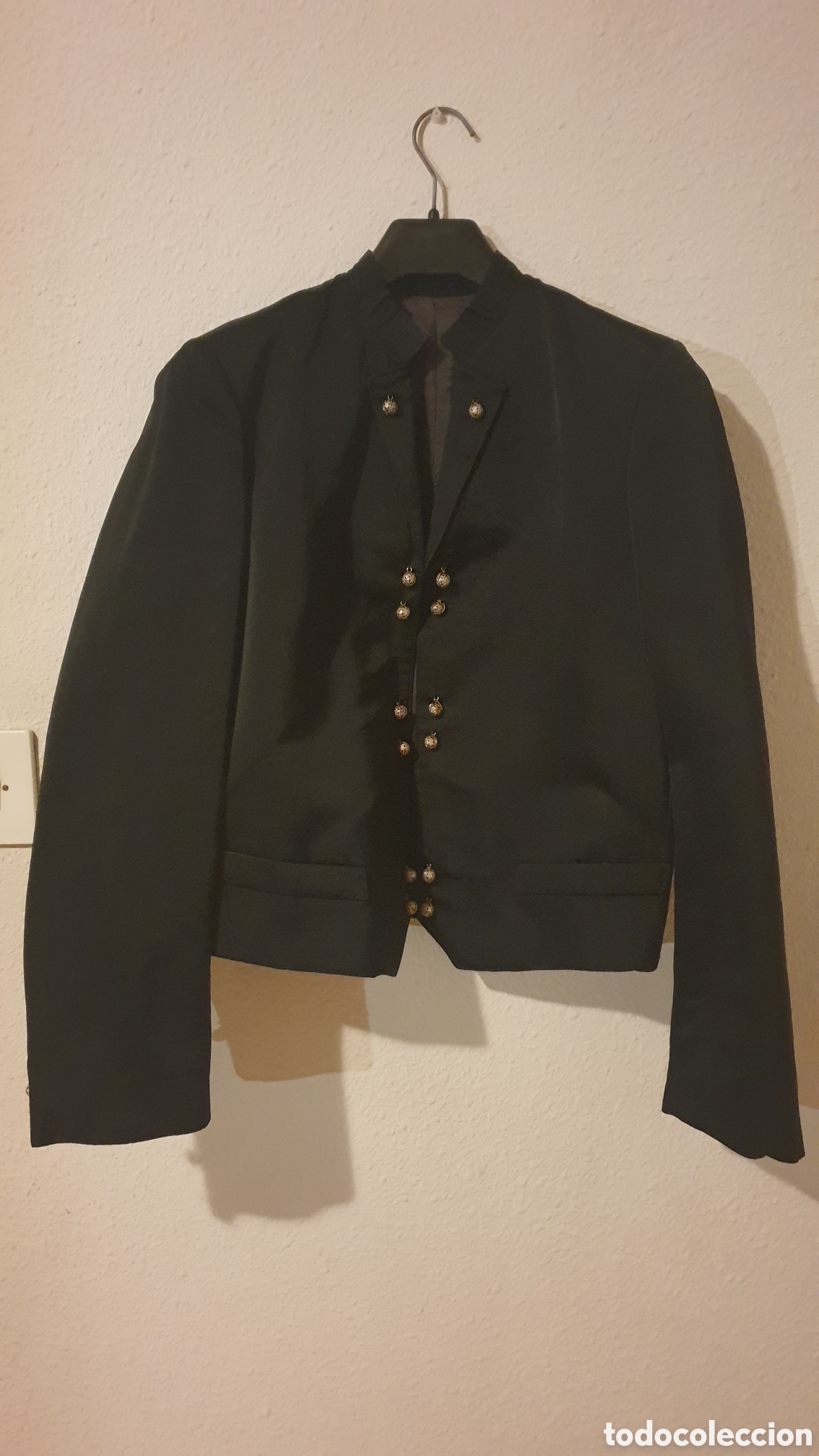 Vintage: CHAQUETA NEGRA RAY&Oacute;N FALLAS VALENCIA - Foto 1