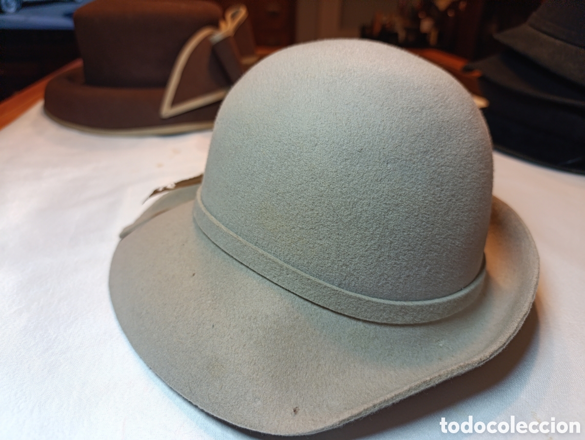 Vintage: SOMBRERO SE&Ntilde;ORA,ESTILO AUSTRIACO, TIROL&Eacute;S - Foto 2