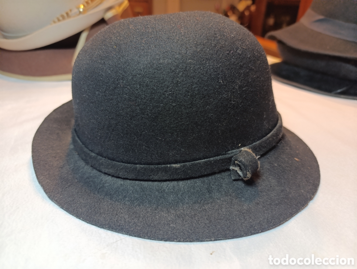 Vintage: SOMBRERO ESTILO AUSTRIACO, TIROL&Eacute;S,SE&Ntilde;ORA - Foto 1