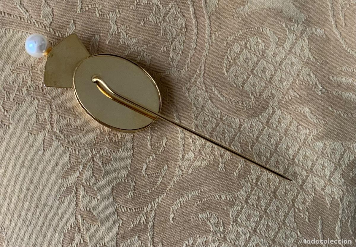 Vintage: BROCHE ALFILER CAMAFEO NACARADO - Foto 5