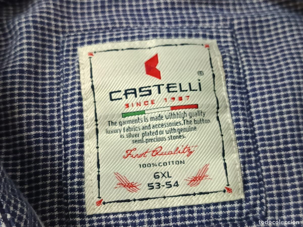 Vintage: CAMISA CASTELLI TALLA 6XL - Foto 4