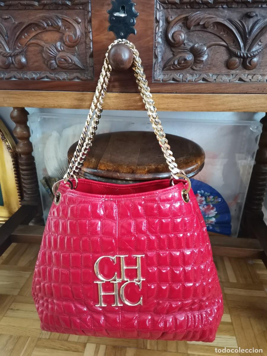 Vintage: Bolso rojo Carolina Herrera - Foto 1